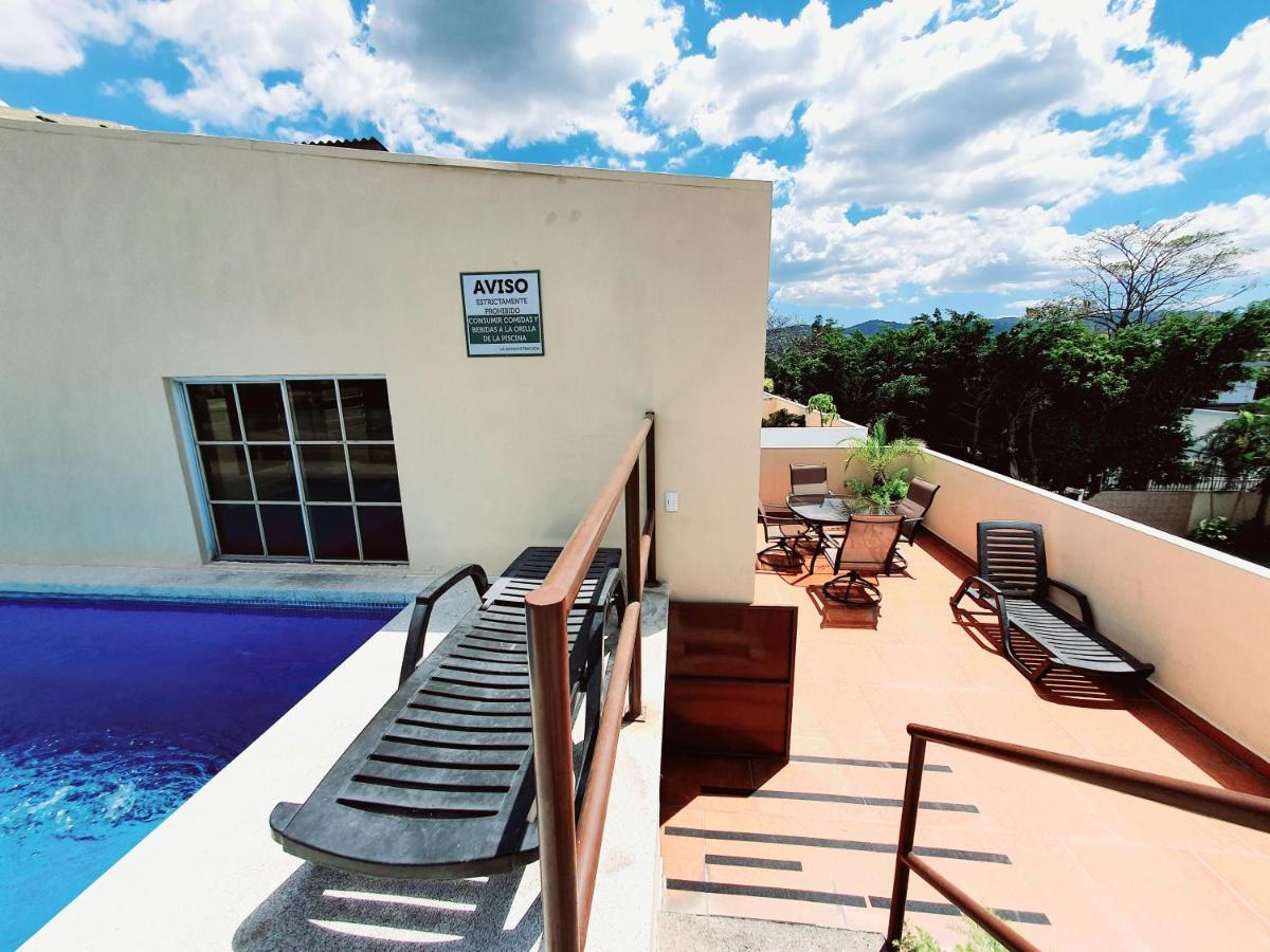 San Benito Flats Wifi 50Mg - 4 Huespedes - Parqueos Daire San Salvador Dış mekan fotoğraf